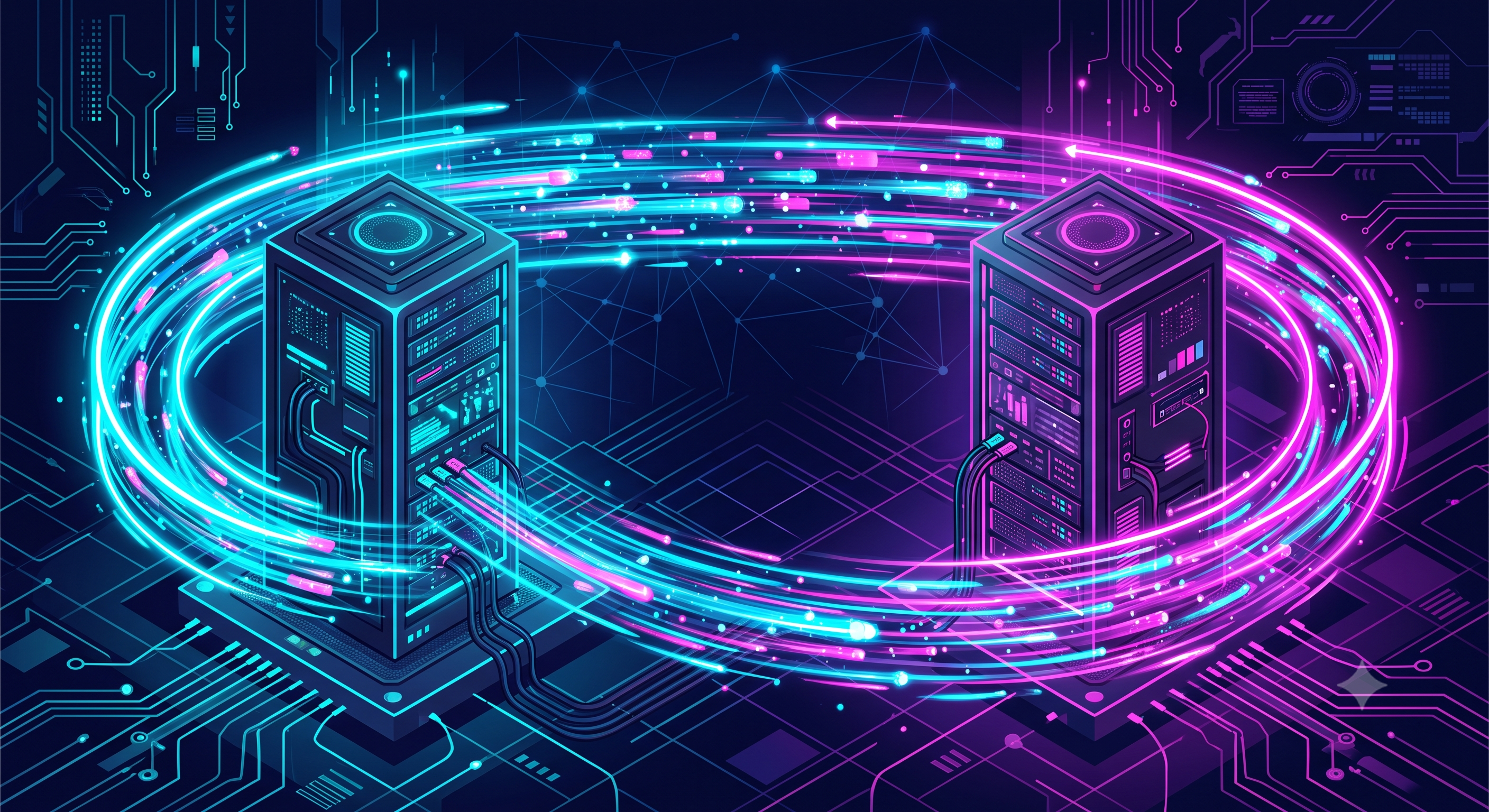 WebSocket bidirectional data flow illustration