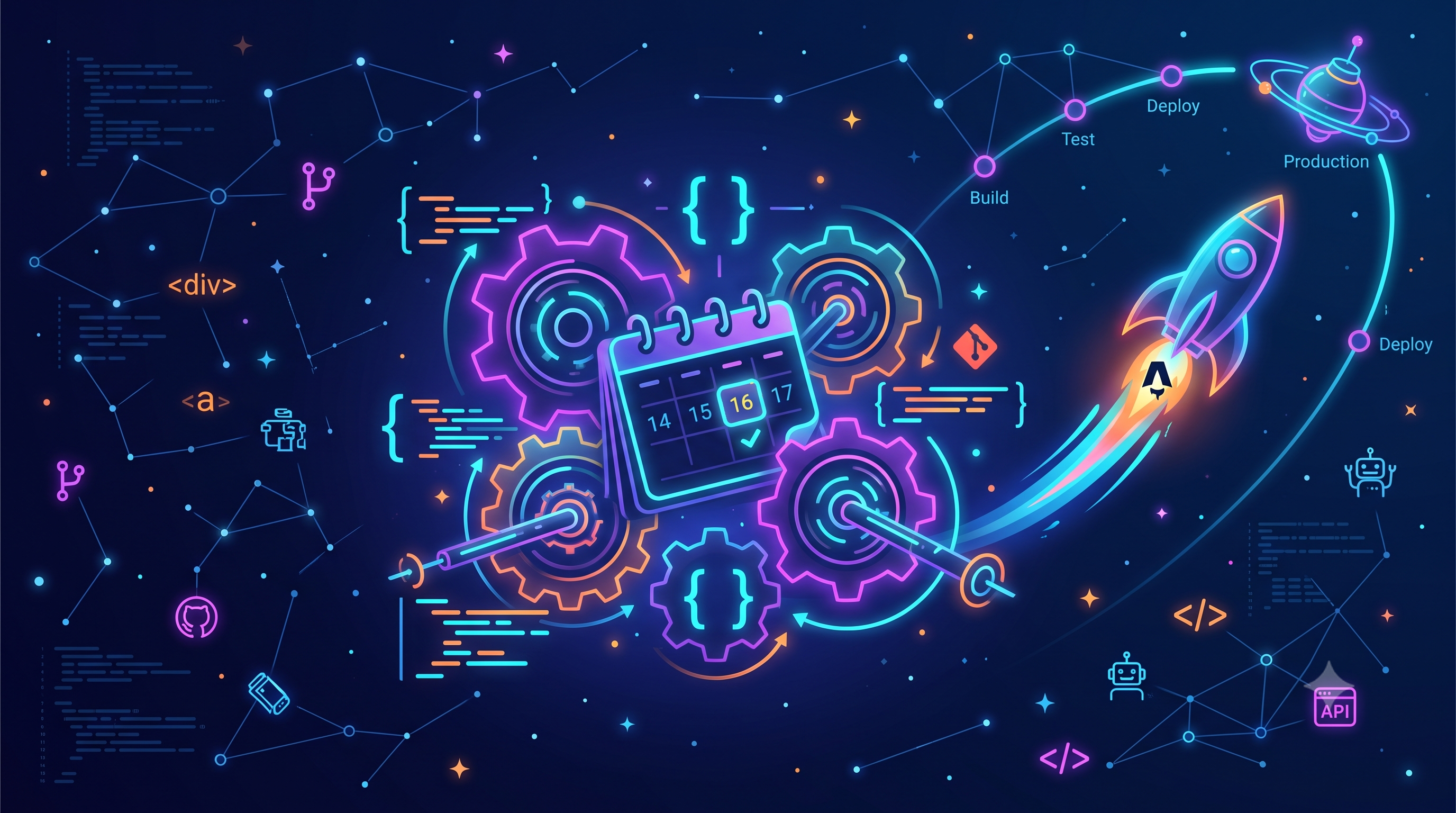 Automating My Astro Blog with GitHub Actions cover image